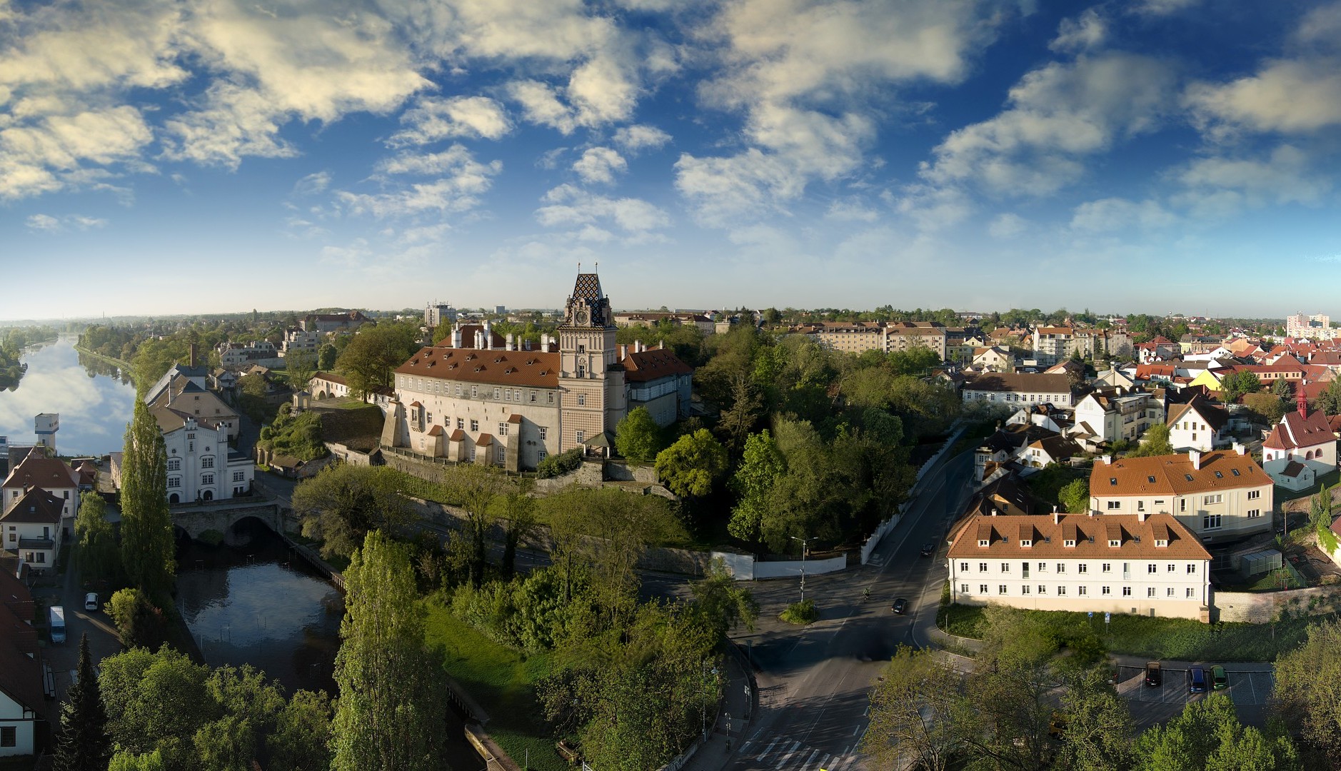 Letecká fotografie pro města 1